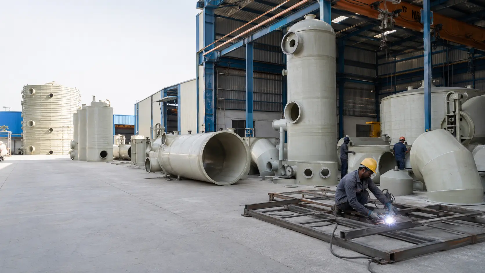 Vartika Fibre industrial fabrication company in Jaipur