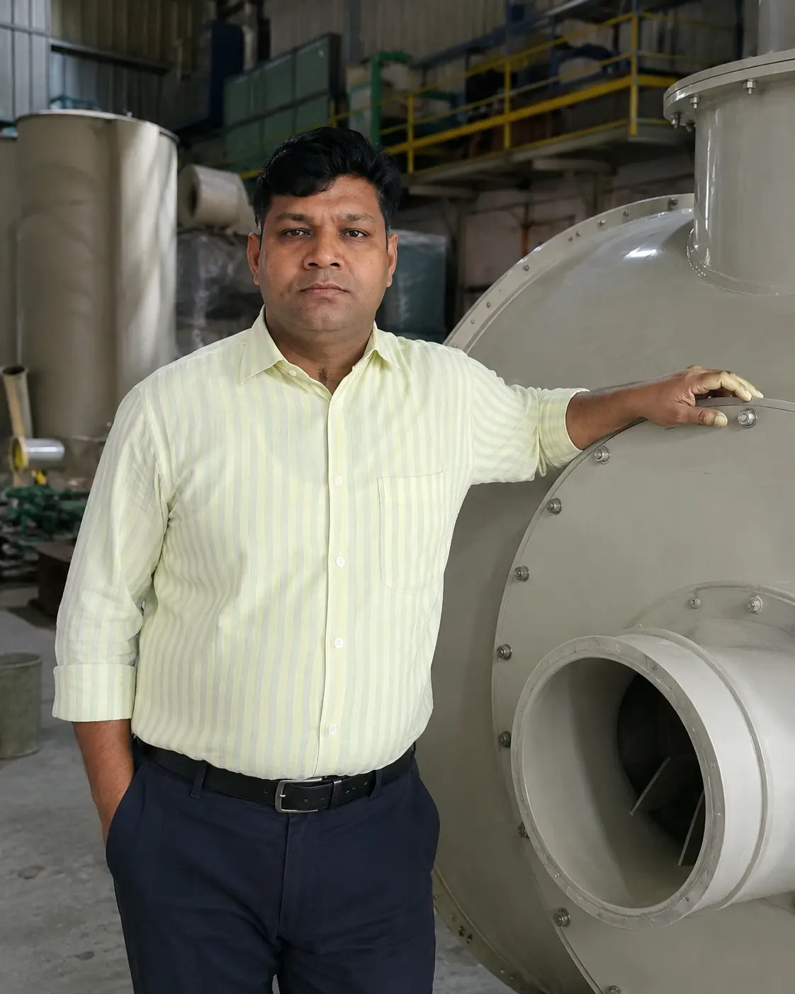 Bharat Jain Proprietor of Vartika Fibre