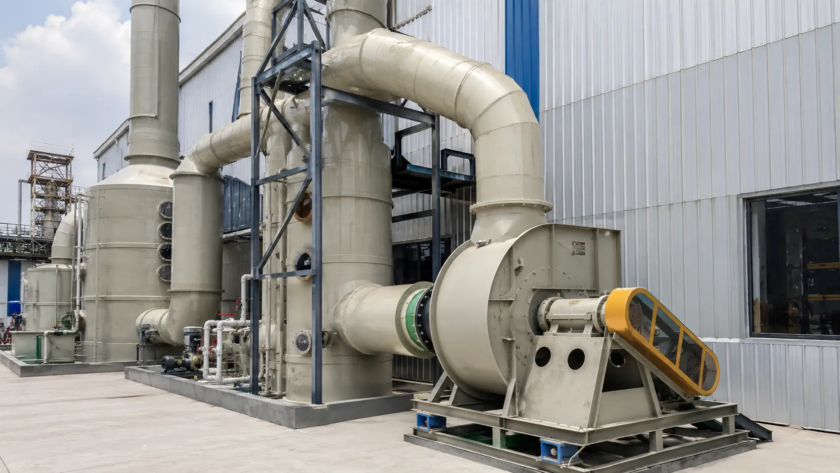 Industrial blower manufactured by Vartika Fibre