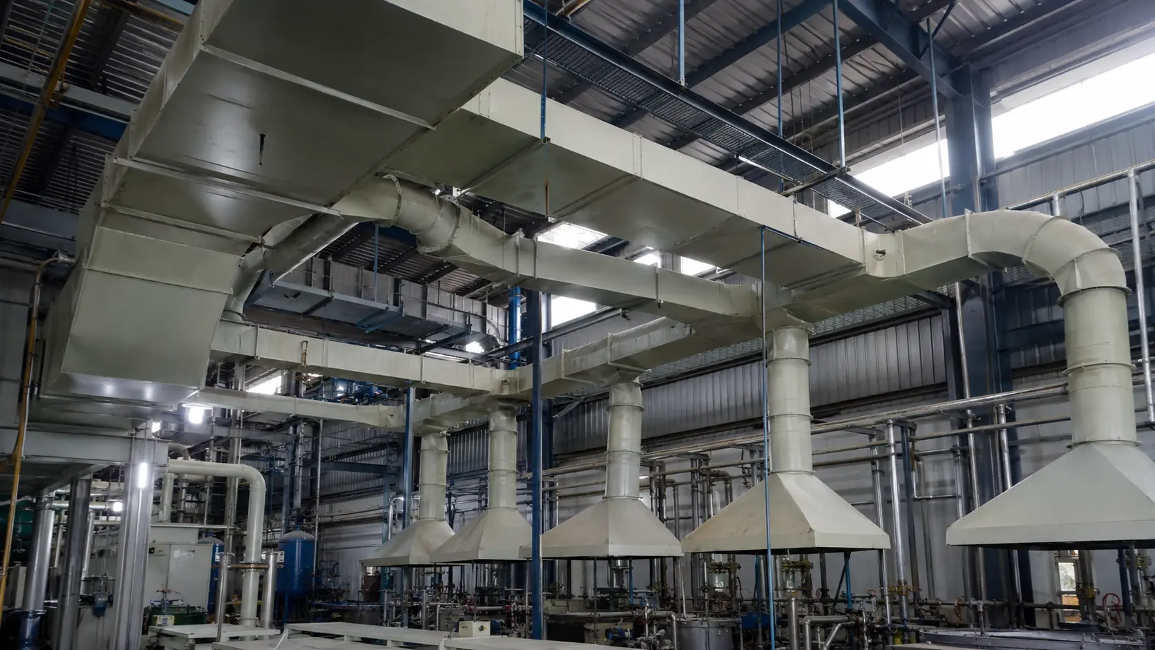 PP-FRP ducting manufactured by Vartika Fibre